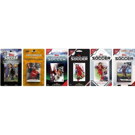WILLIAMS & SON SAW & SUPPLY C&I Collectables REALSL619TS MLS Real Salt Lake 6 Different Licensed Trading Card Team Set REALSL619TS